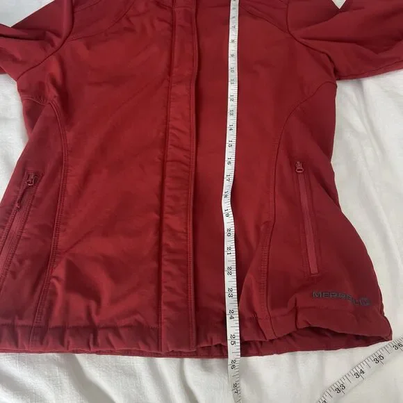 Merrell Opti Shell Opti Warm Coat/Jacket Women's Small Burgundy - Picture 13 of 15